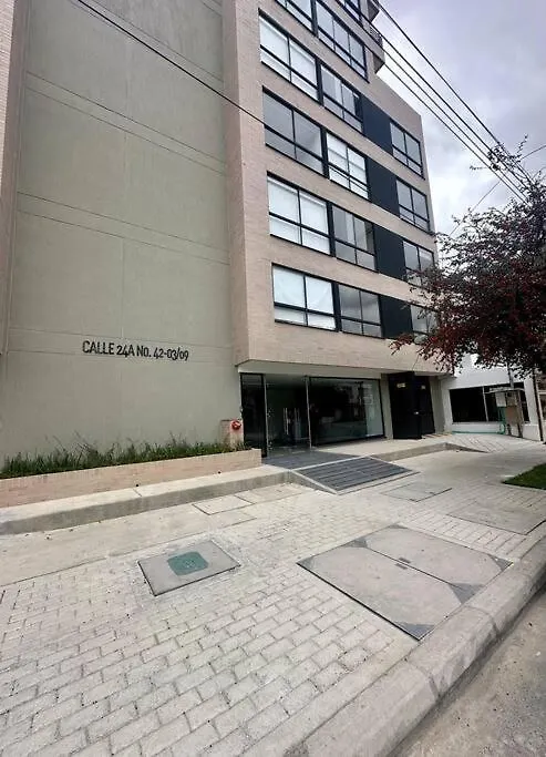 Apartament Apartaestudio Nuevo Y Acogedor En Corferias Bogotá